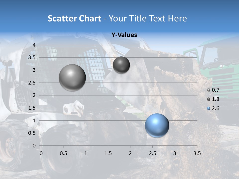 Bobcat Loader Construction PowerPoint Template