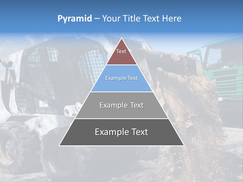 Bobcat Loader Construction PowerPoint Template