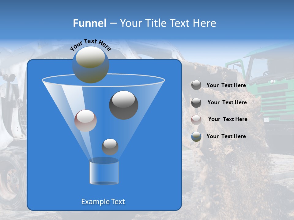 Bobcat Loader Construction PowerPoint Template