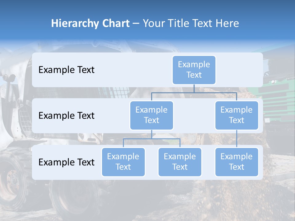 Bobcat Loader Construction PowerPoint Template