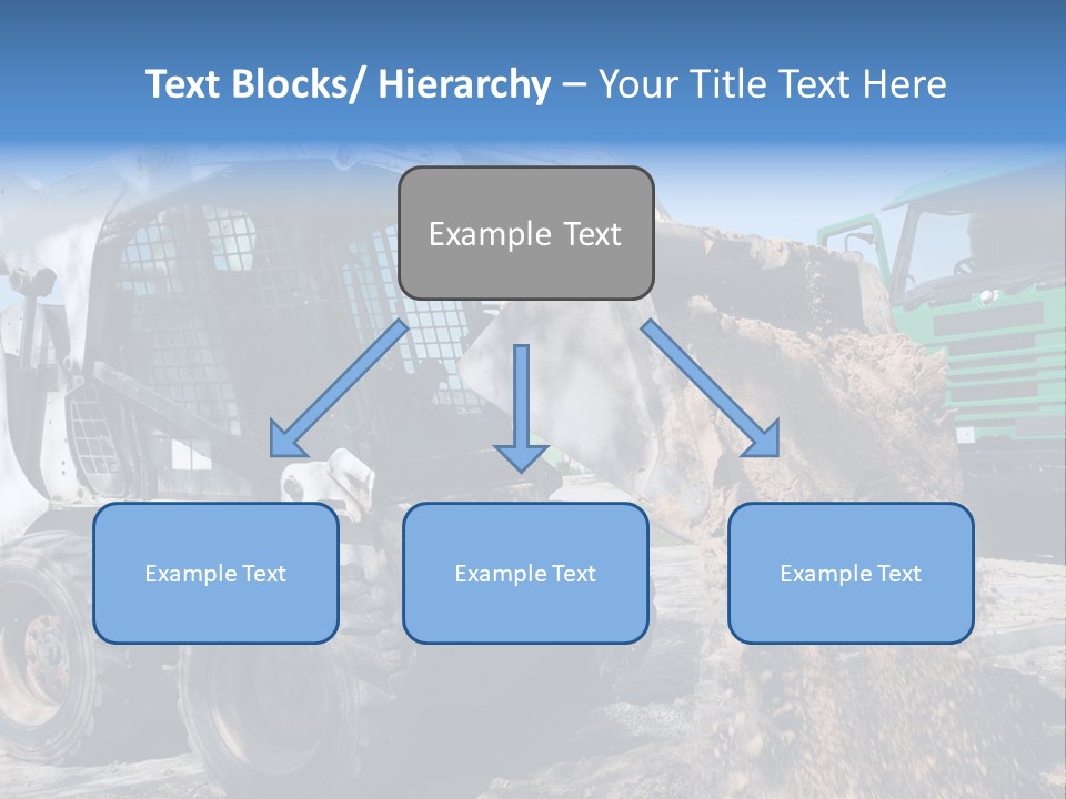 Bobcat Loader Construction PowerPoint Template
