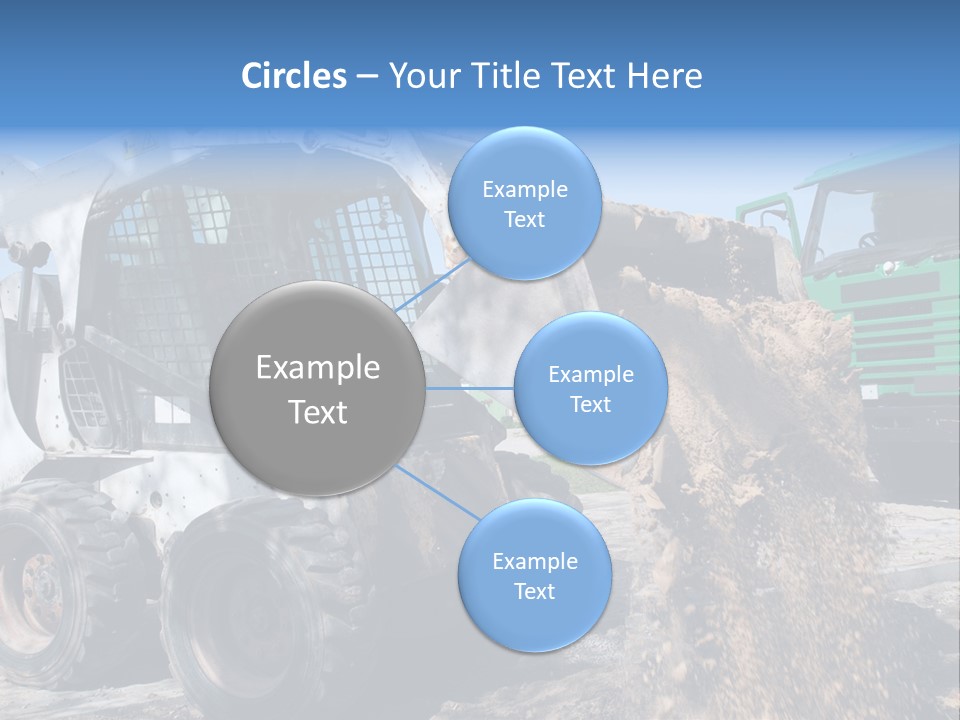 Bobcat Loader Construction PowerPoint Template