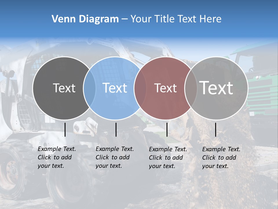 Bobcat Loader Construction PowerPoint Template