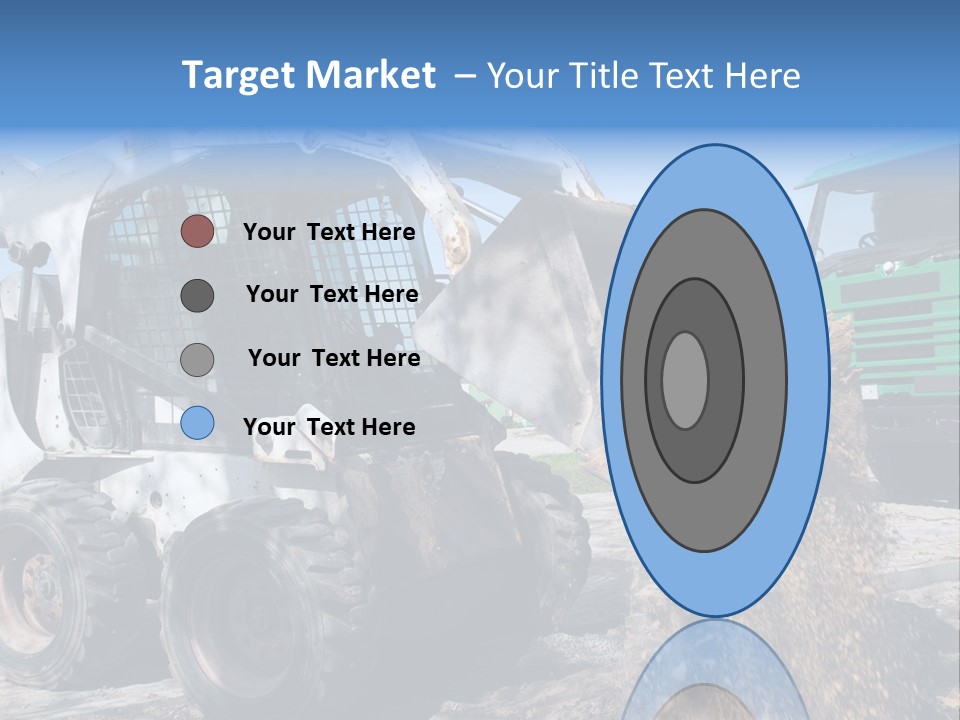 Bobcat Loader Construction PowerPoint Template