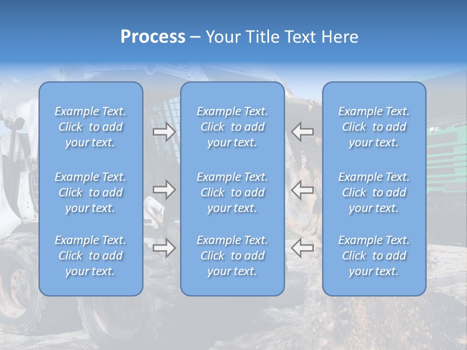 Bobcat Loader Construction PowerPoint Template