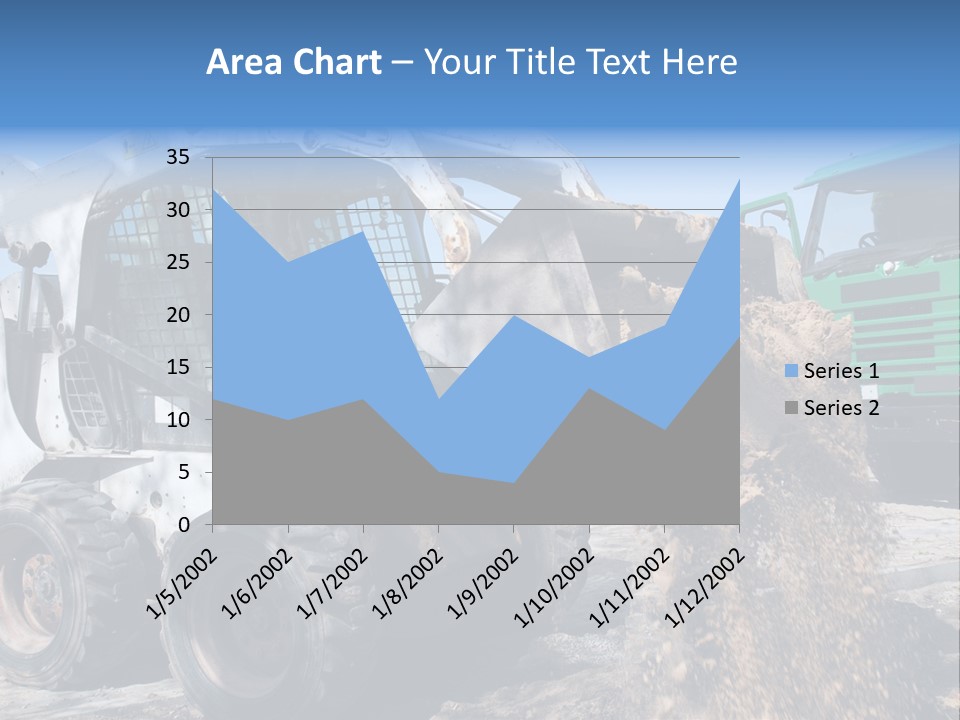 Bobcat Loader Construction PowerPoint Template