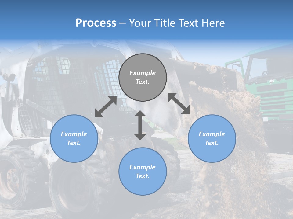 Bobcat Loader Construction PowerPoint Template