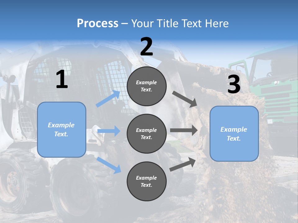 Bobcat Loader Construction PowerPoint Template