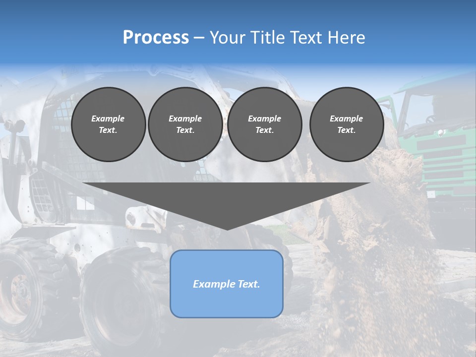 Bobcat Loader Construction PowerPoint Template