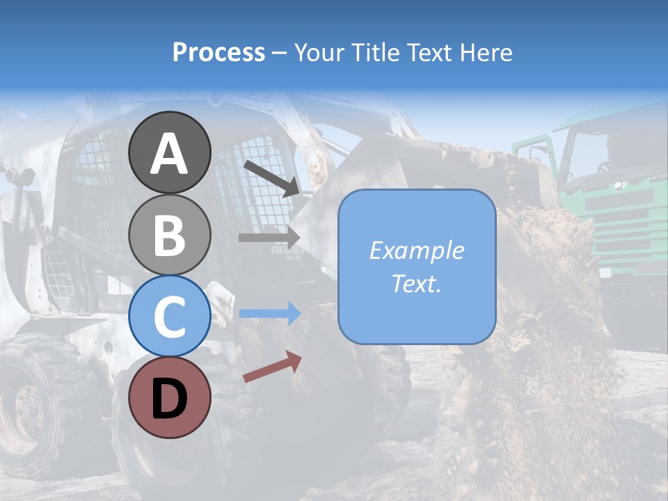 Bobcat Loader Construction PowerPoint Template
