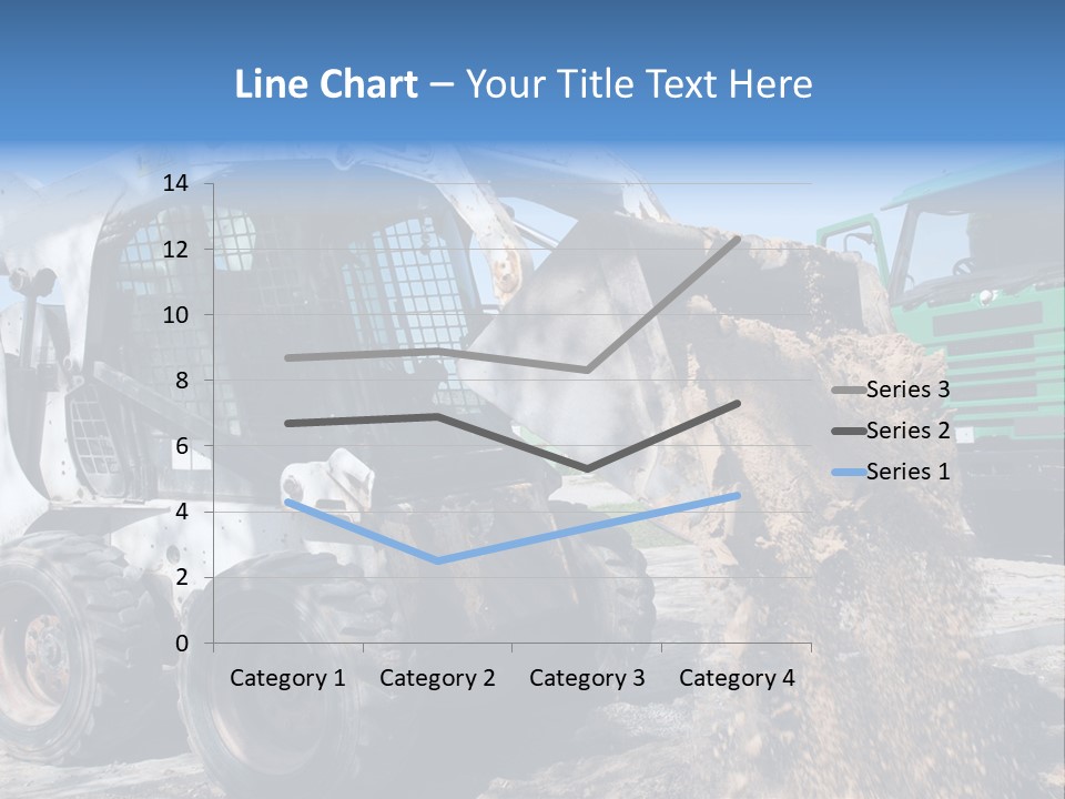 Bobcat Loader Construction PowerPoint Template