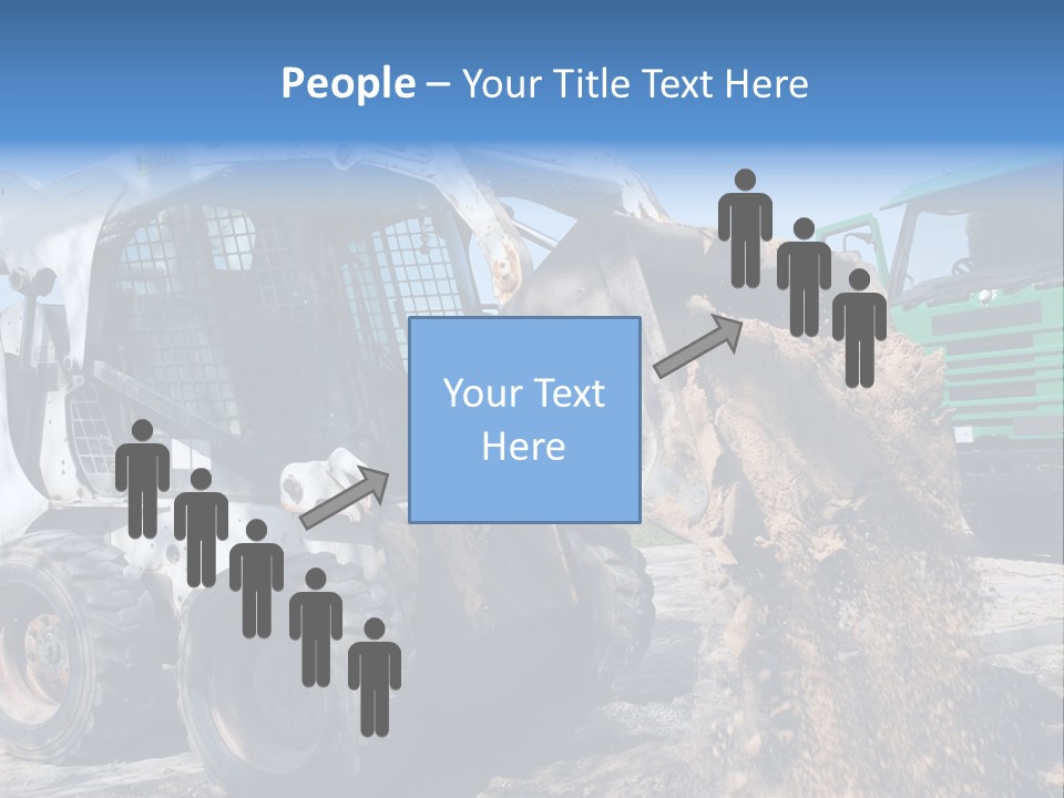 Bobcat Loader Construction PowerPoint Template