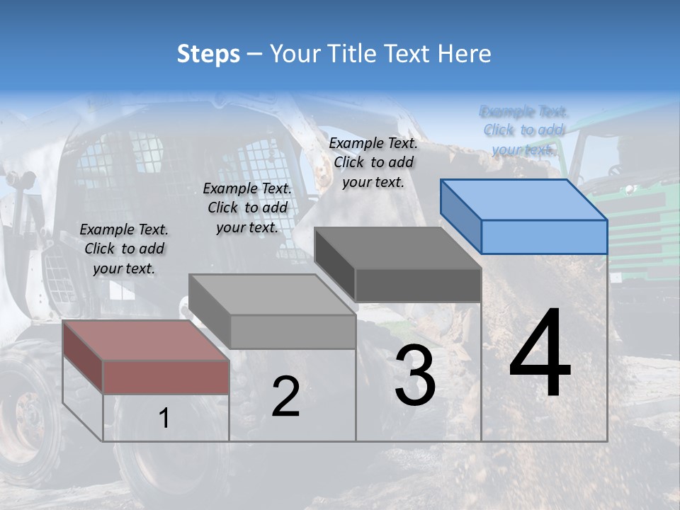 Bobcat Loader Construction PowerPoint Template