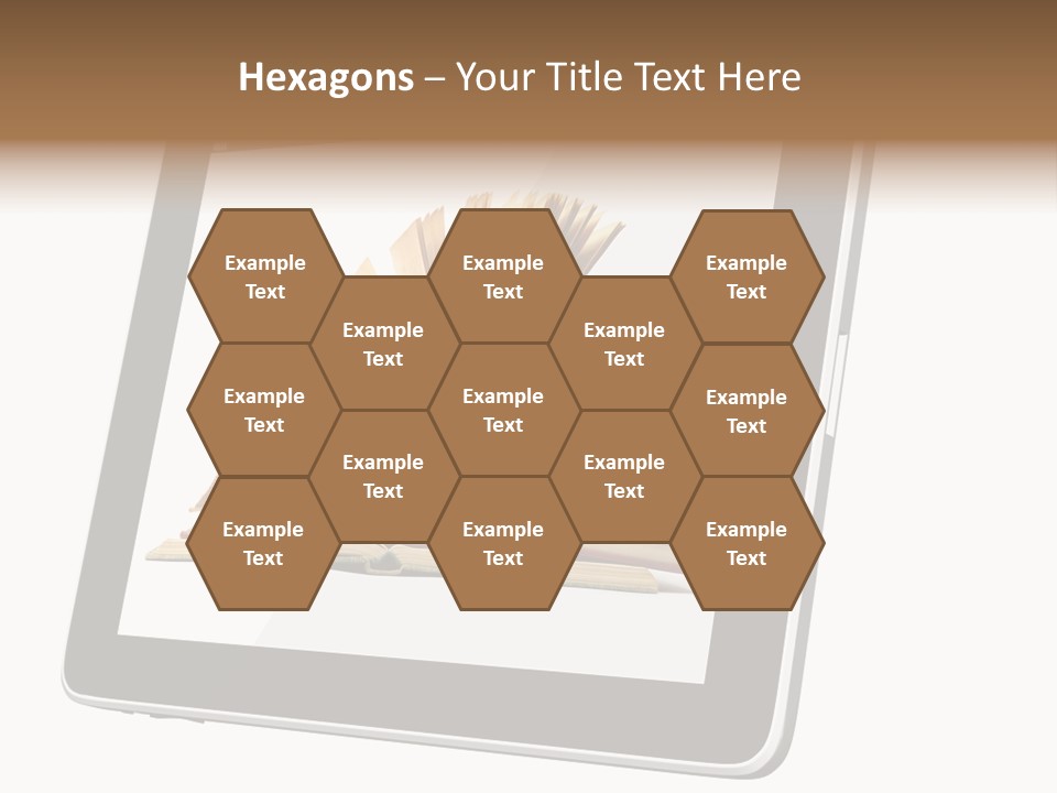 Mature Teenager Smile PowerPoint Template