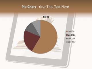 Mature Teenager Smile PowerPoint Template