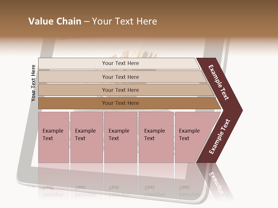Mature Teenager Smile PowerPoint Template