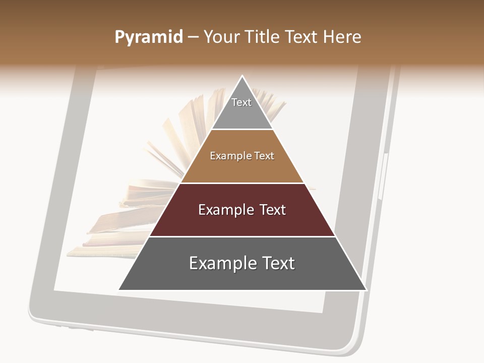 Mature Teenager Smile PowerPoint Template