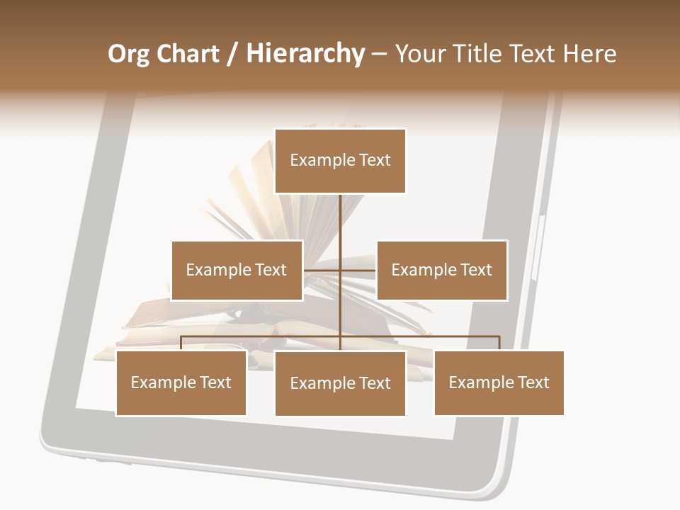 Mature Teenager Smile PowerPoint Template