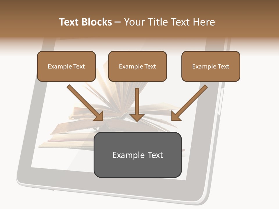 Mature Teenager Smile PowerPoint Template