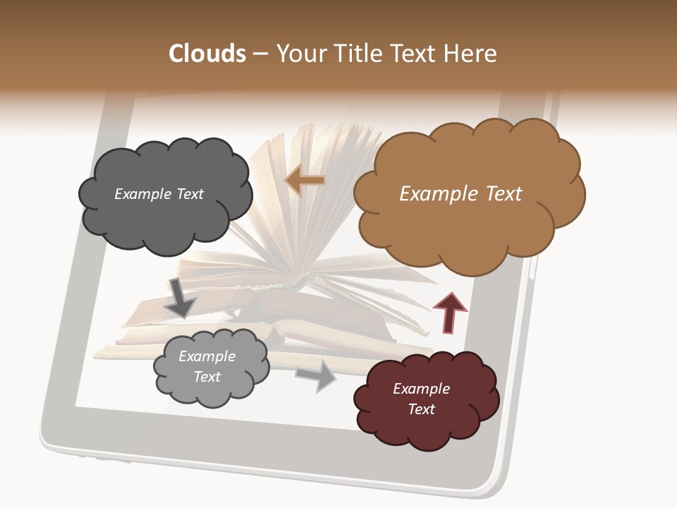 Mature Teenager Smile PowerPoint Template