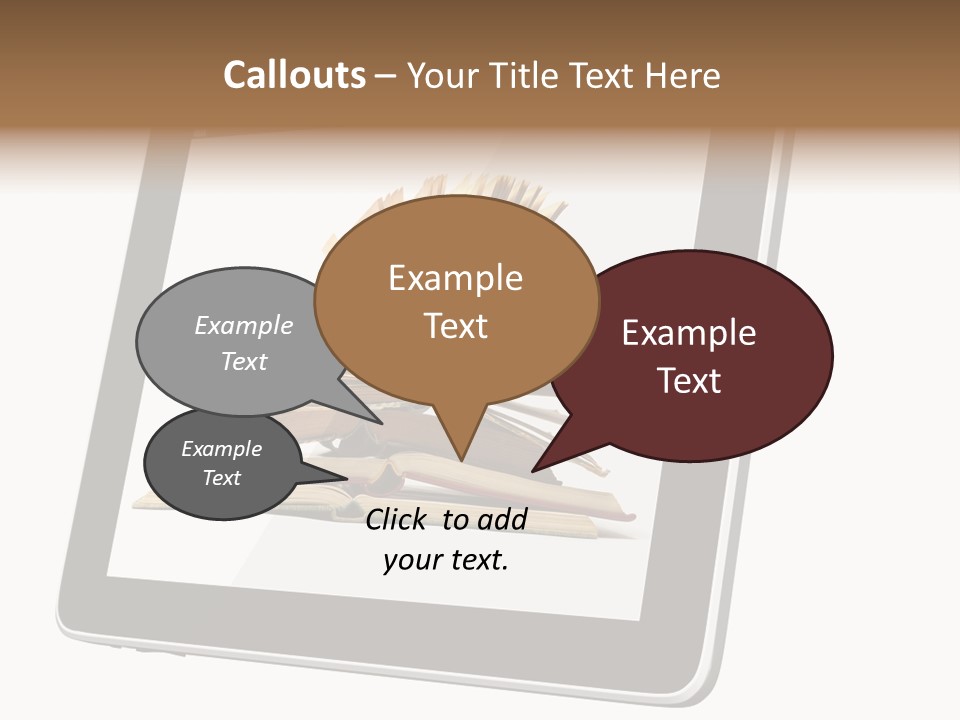 Mature Teenager Smile PowerPoint Template
