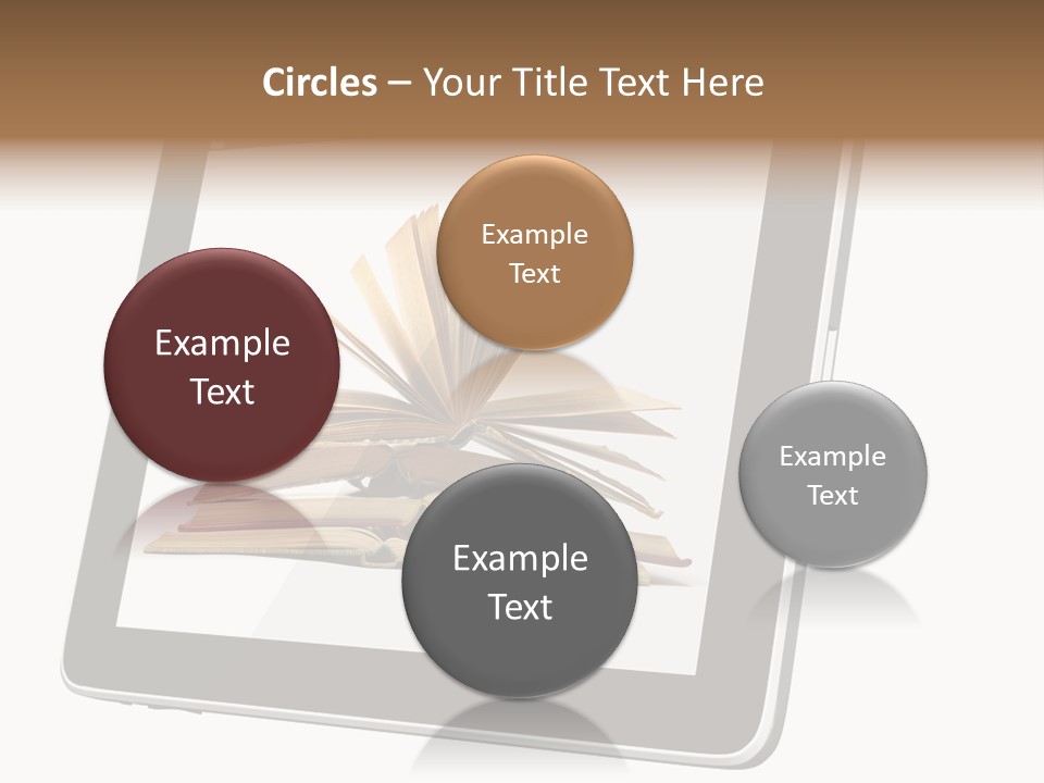 Mature Teenager Smile PowerPoint Template