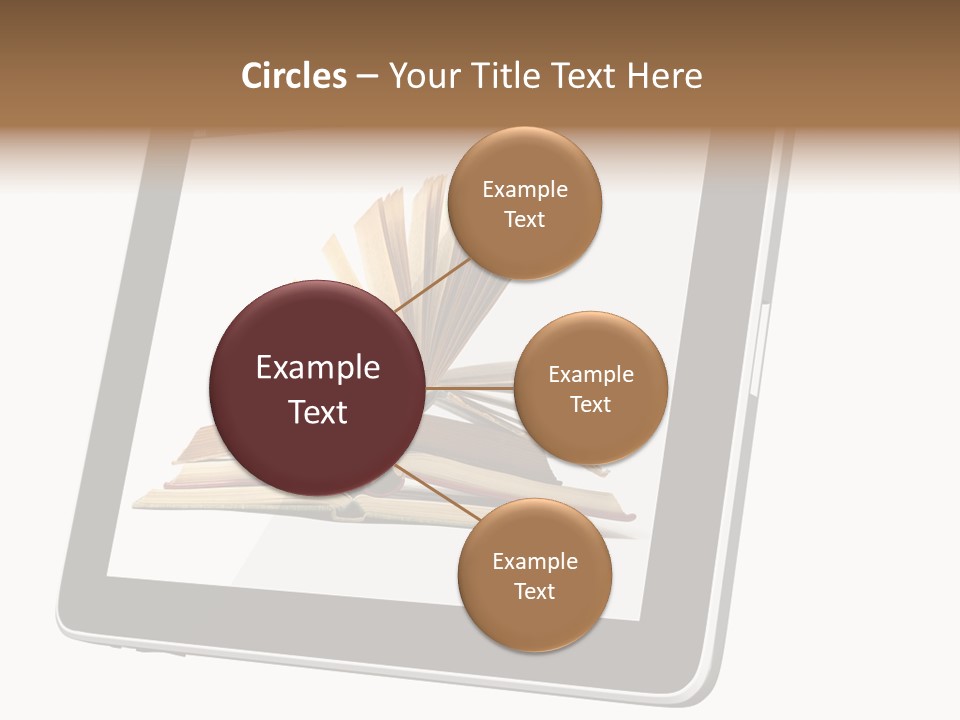 Mature Teenager Smile PowerPoint Template