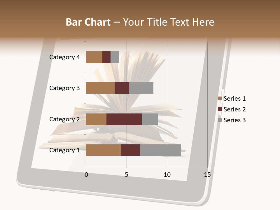 Mature Teenager Smile PowerPoint Template