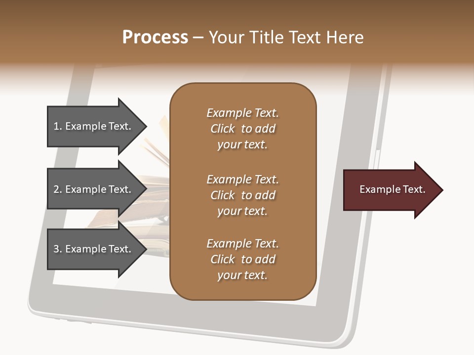 Mature Teenager Smile PowerPoint Template