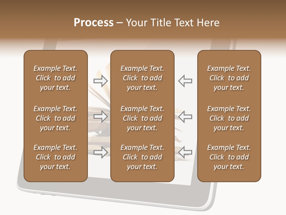 Mature Teenager Smile PowerPoint Template