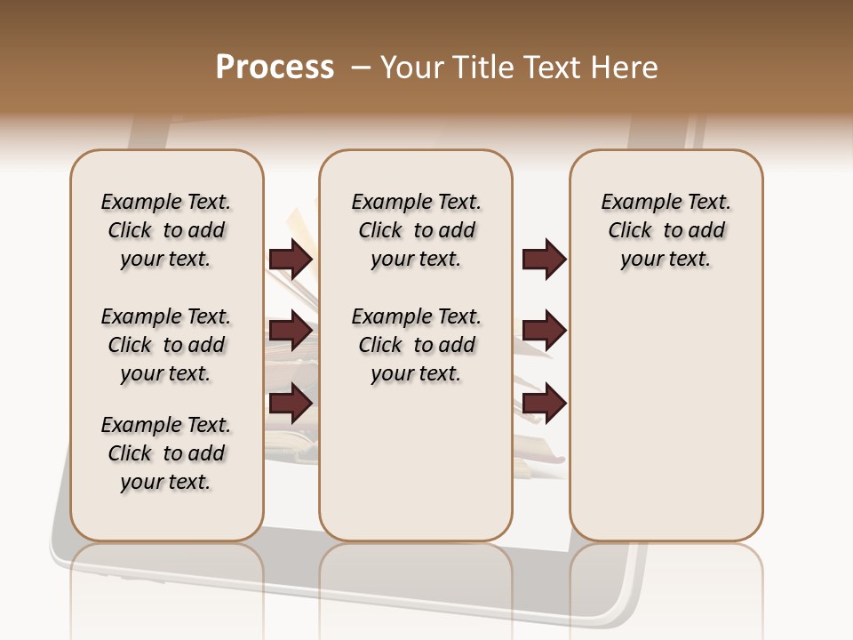 Mature Teenager Smile PowerPoint Template