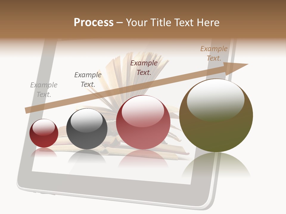 Mature Teenager Smile PowerPoint Template