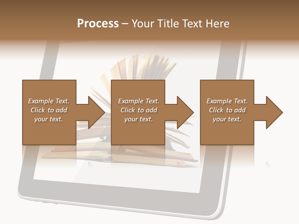 Mature Teenager Smile PowerPoint Template