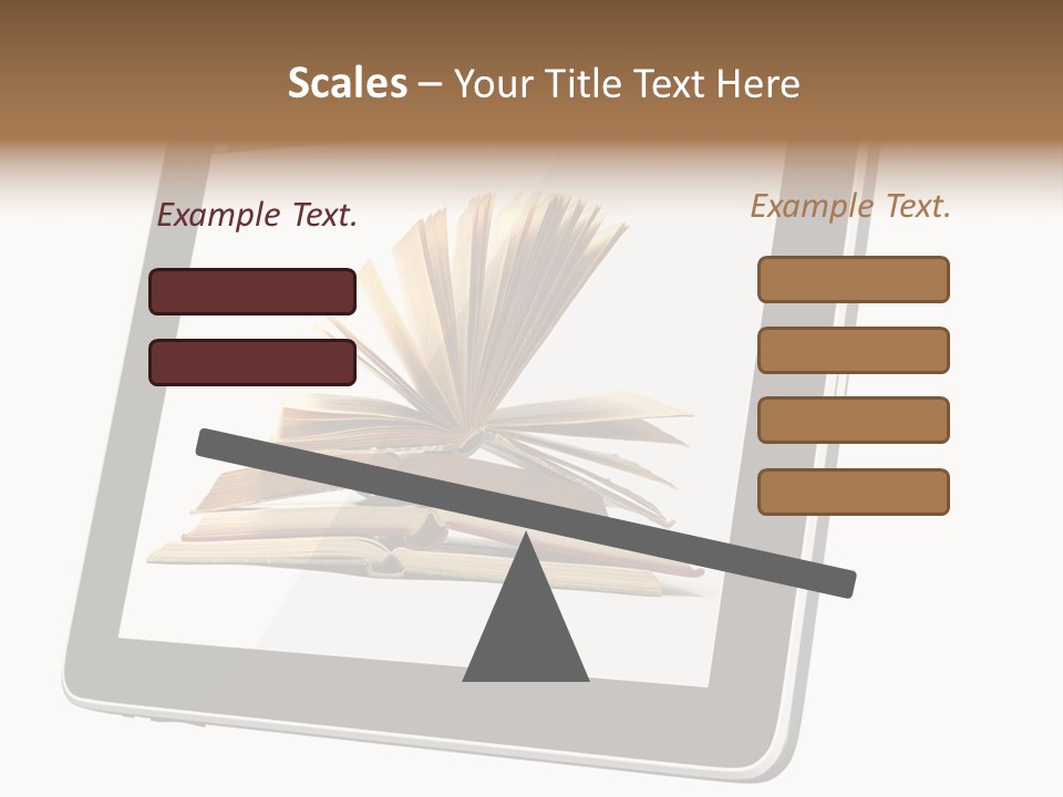 Mature Teenager Smile PowerPoint Template