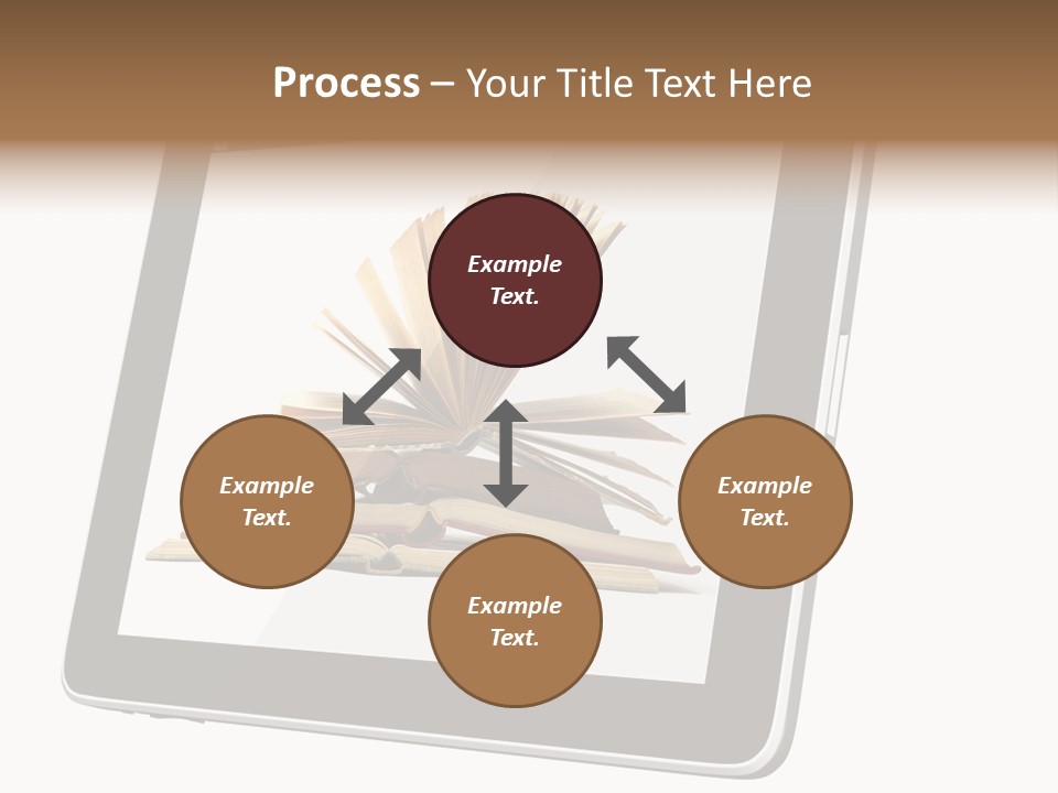 Mature Teenager Smile PowerPoint Template