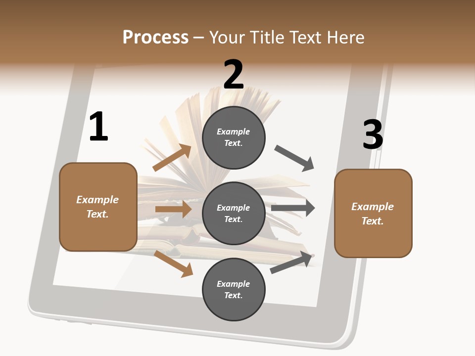 Mature Teenager Smile PowerPoint Template