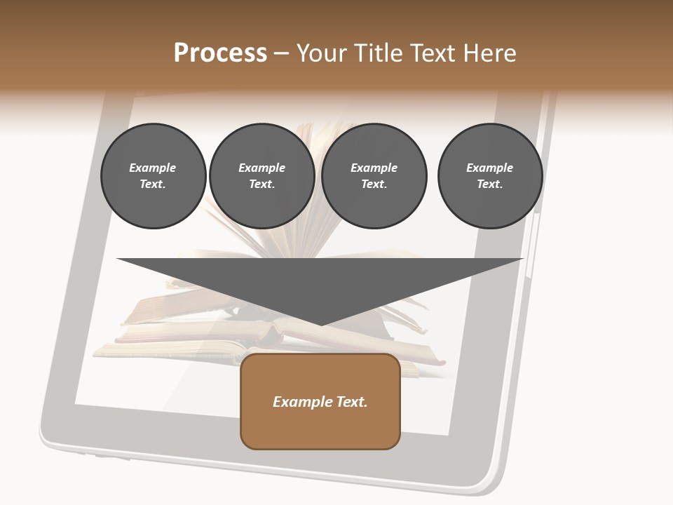 Mature Teenager Smile PowerPoint Template