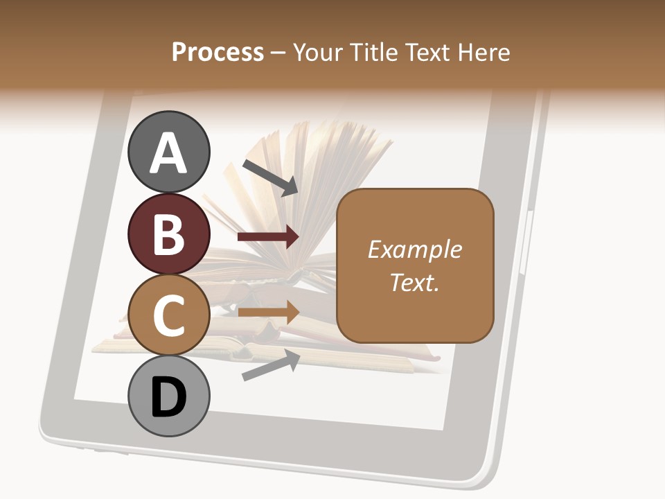 Mature Teenager Smile PowerPoint Template