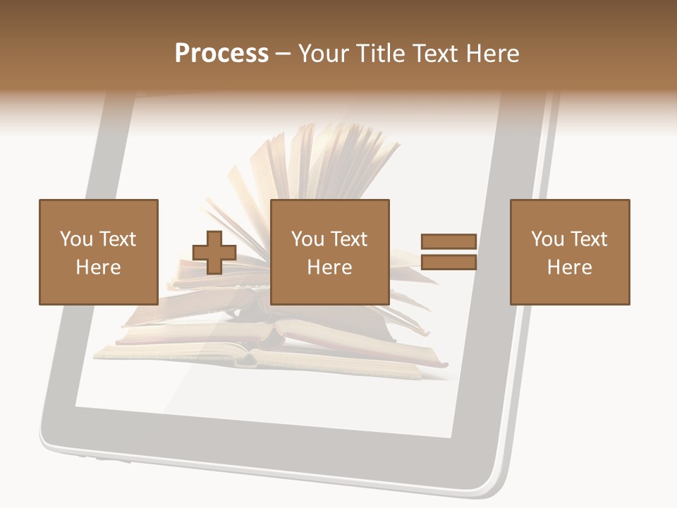 Mature Teenager Smile PowerPoint Template