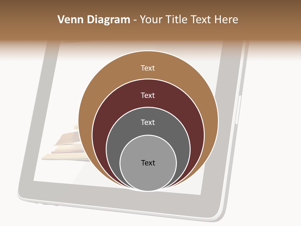 Mature Teenager Smile PowerPoint Template
