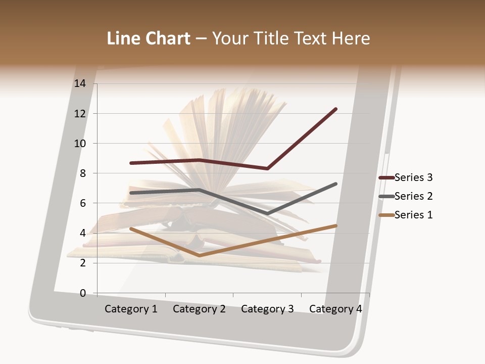 Mature Teenager Smile PowerPoint Template