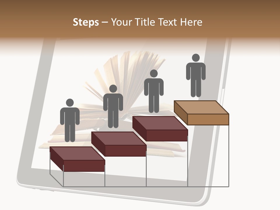 Mature Teenager Smile PowerPoint Template