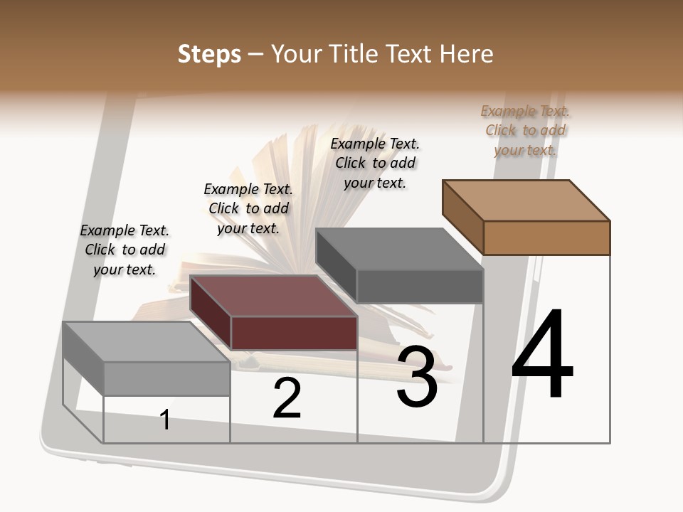 Mature Teenager Smile PowerPoint Template