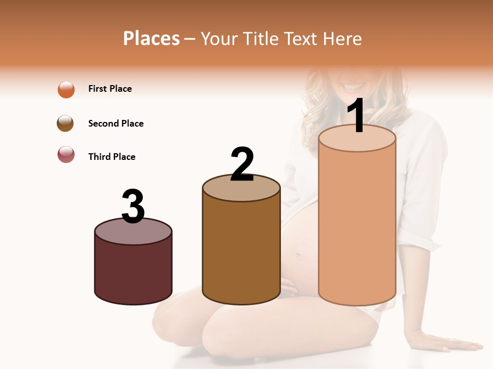 Pregnancy Baby Portrait PowerPoint Template