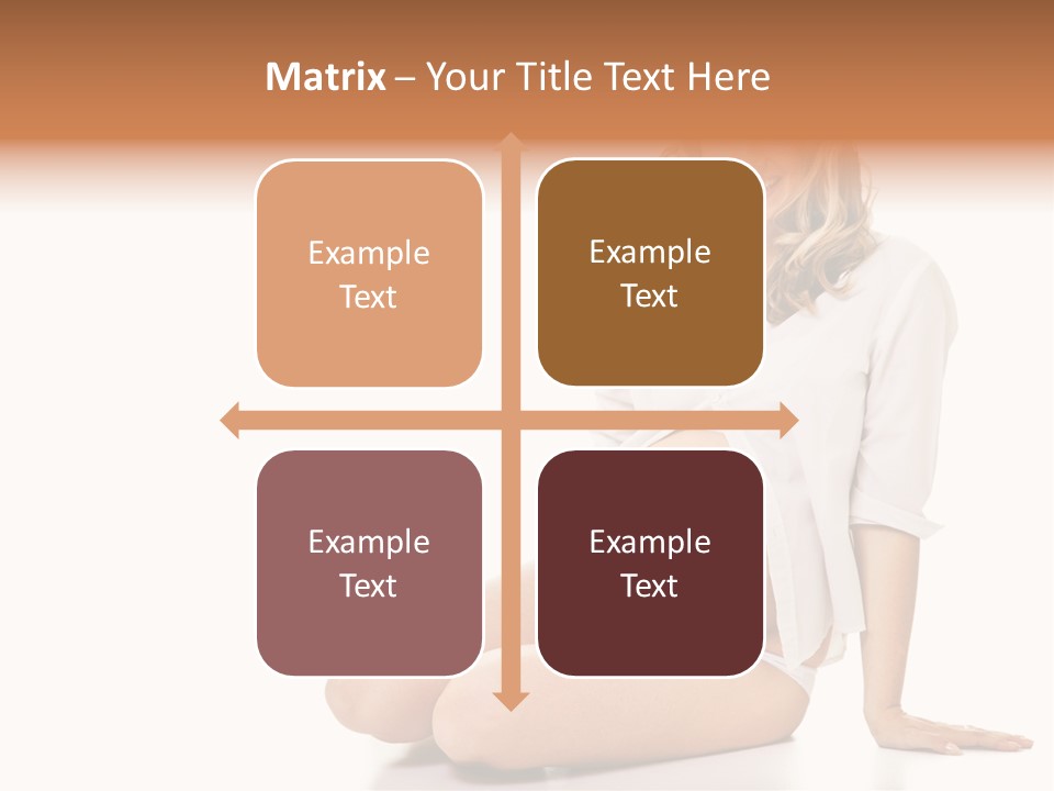 Pregnancy Baby Portrait PowerPoint Template