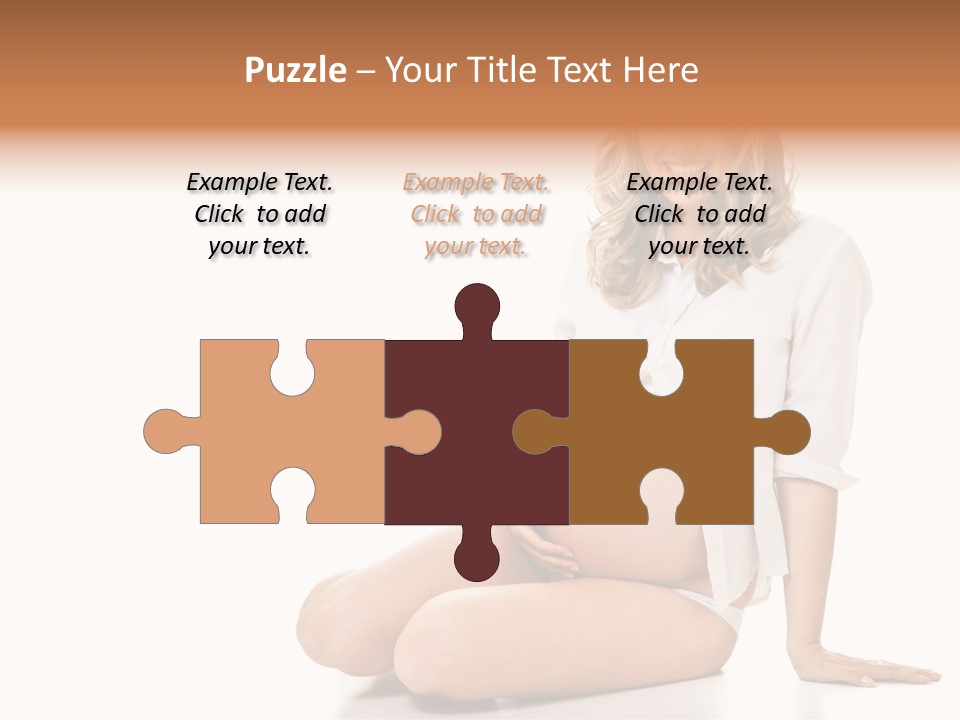 Pregnancy Baby Portrait PowerPoint Template