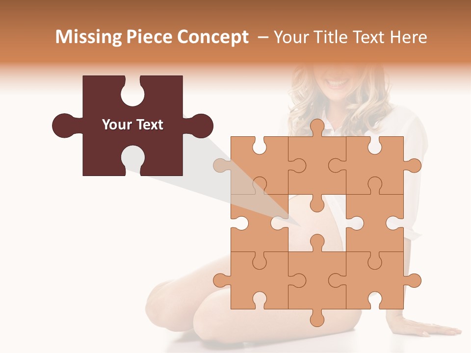 Pregnancy Baby Portrait PowerPoint Template