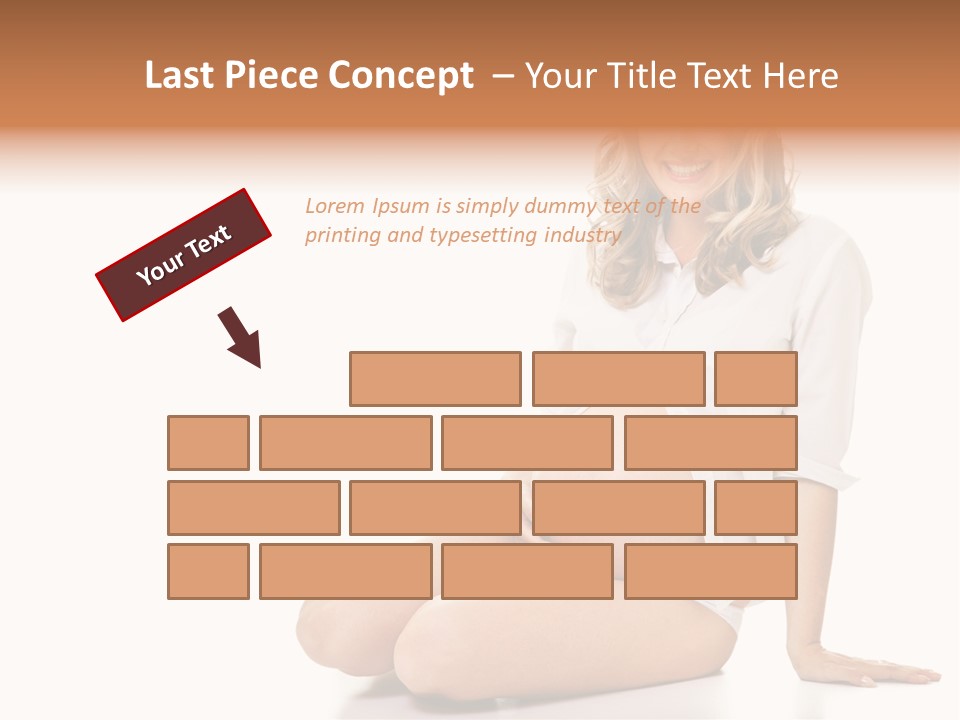 Pregnancy Baby Portrait PowerPoint Template