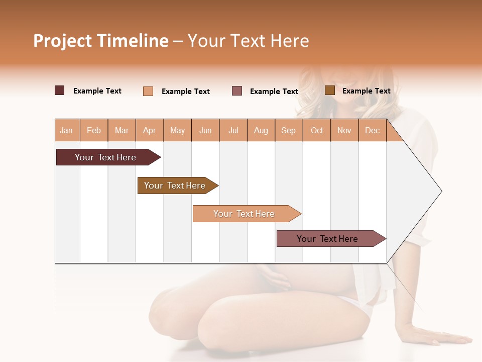 Pregnancy Baby Portrait PowerPoint Template