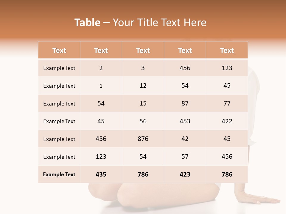 Pregnancy Baby Portrait PowerPoint Template